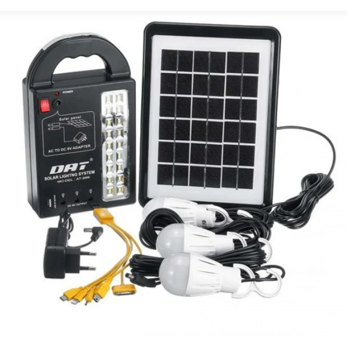 DAT 3 Ampullü Solar Kamp Seti Solar Set