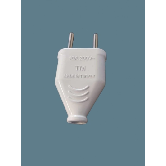 DEPA Topraksız Yassı Erkek Fiş Beyaz