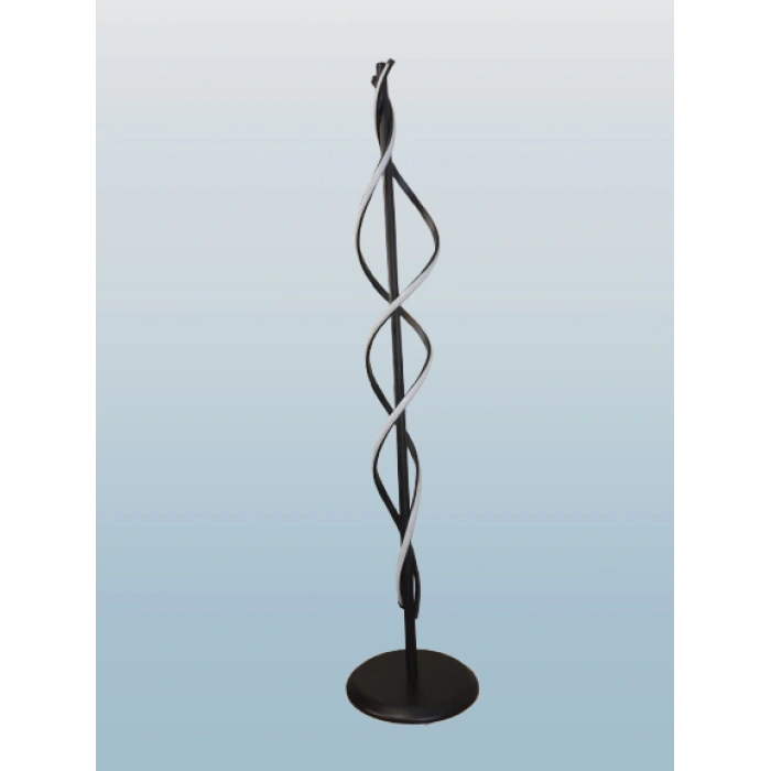 DMR İkili Sarmal Led Lambader SİYAH Kasa Üç Renk 6500k/4000k/3000k (Beyaz /Ilık Beyaz/Sarı (Günışığı))