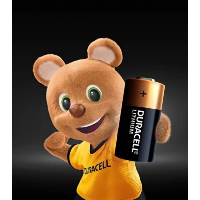 DURACELL CR2 3V Lithium Pil Alarm - Lazer Fotoğraf Makinesi vb Özel Cihazlar için Lityum Pil (2li Pkt.)