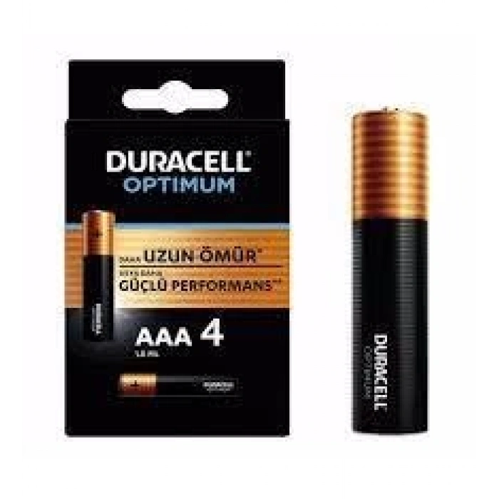 DURACELL KALEM PİL OPTİMUM AA ALKALINE (1 ADET FİYATI)