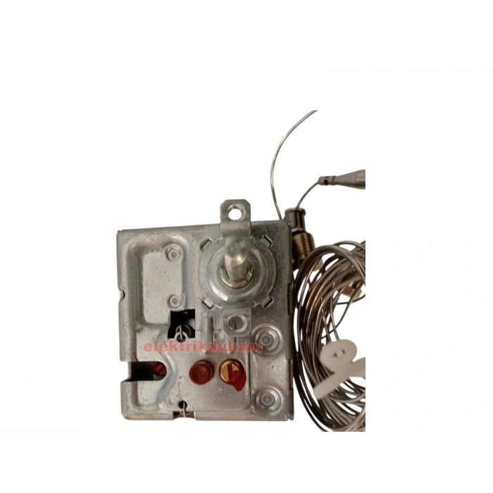 EGO Çift Problu Sanayi Tip Trifaze 60-180 Derece Gazlı Fritöz Termostat ( İki Uclu 6 Ayaklı 3 Kontaklı)