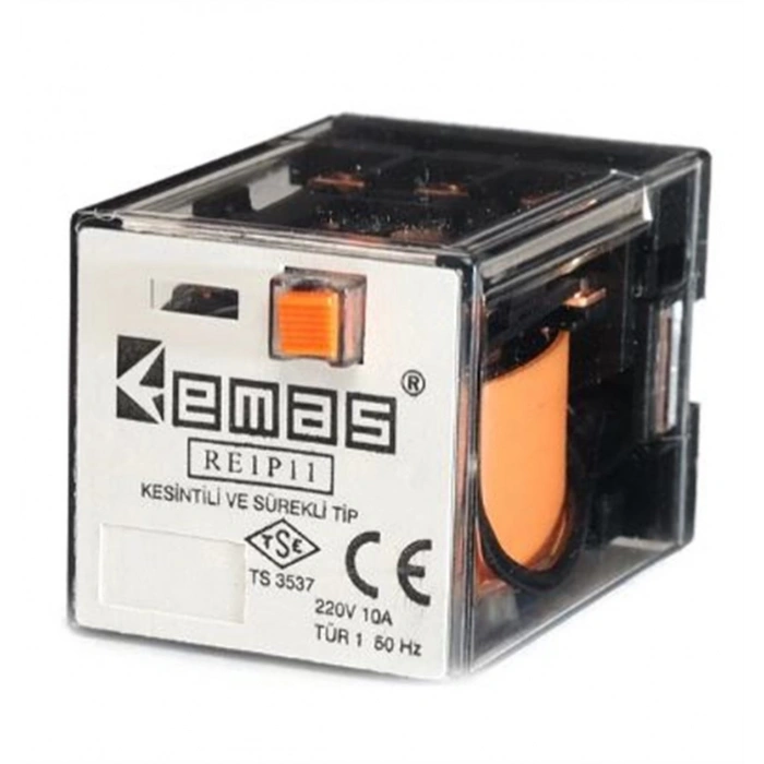 EMAS 11 PİNLİ ENDÜSTRİYEL ROLE 24V AC