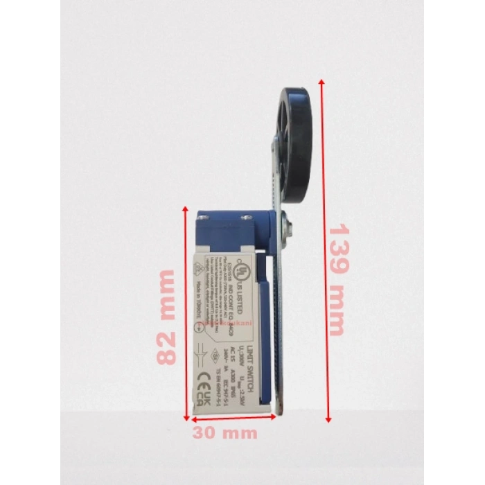 EMAS Döner Kollu Plastik Büyük Makaralı Sınır Şalteri