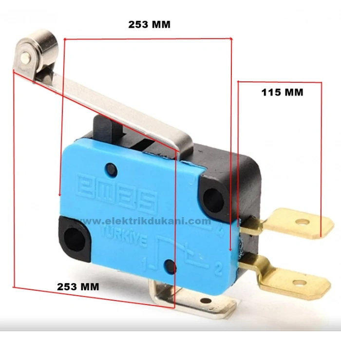 EMAS Mikro Siviç Uzun Kollu Metal Makaralı 1CO