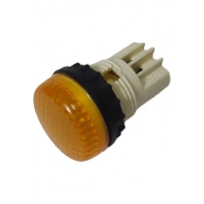 EMAS SİNYAL LAMBASI SARI 22MM 220V KORUMALI
