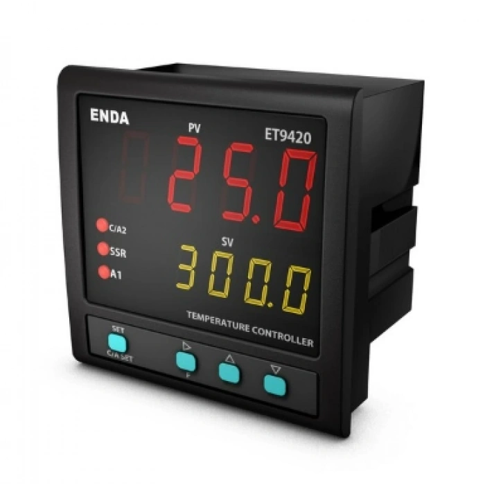 ENDA 96x96 -40...1700?C Derece Isı Kontrol Cihazı Dijital Termostat (Termokulp Hariç)