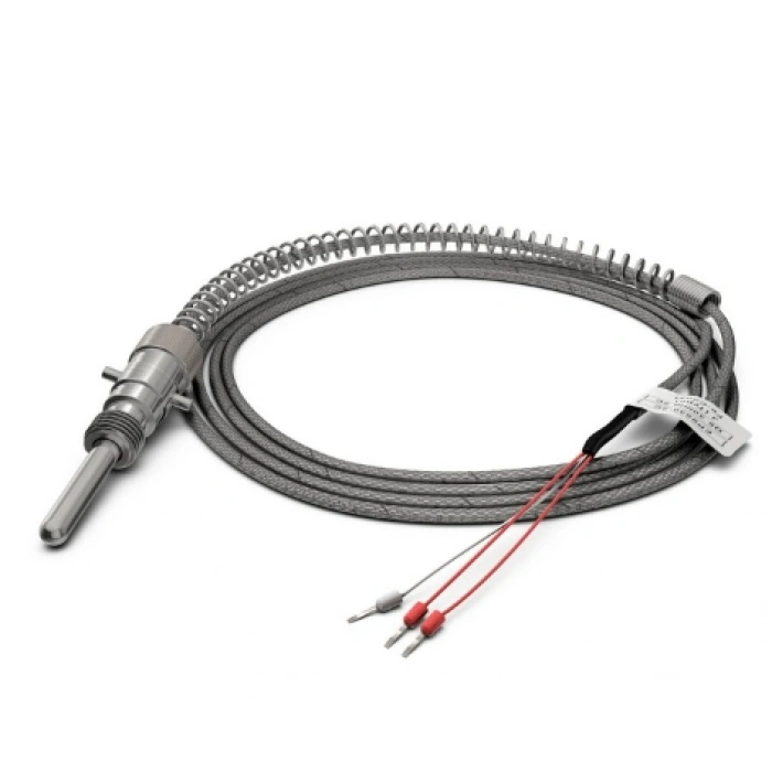 ENDA PT-100 Sıcaklık Probu Isı Sensör Termokulp 3m M12x1.75 Prop Ucu 6mmx30mm (3 Uclu)