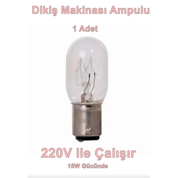 ENDER 15W DİKİŞ MAKİNESİ AMPULÜ