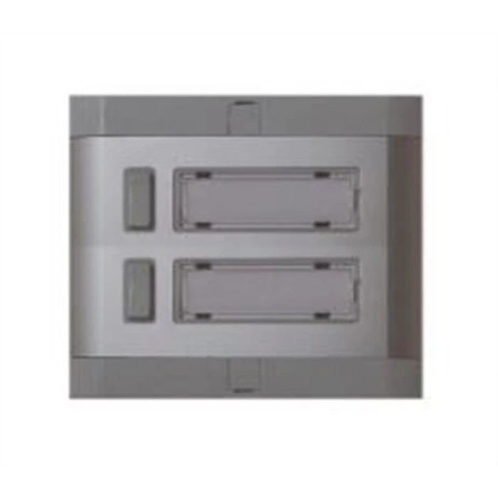 ENDER Işıksız 2li Etiketli Alüminyum Zil Paneli 2 Butonlu