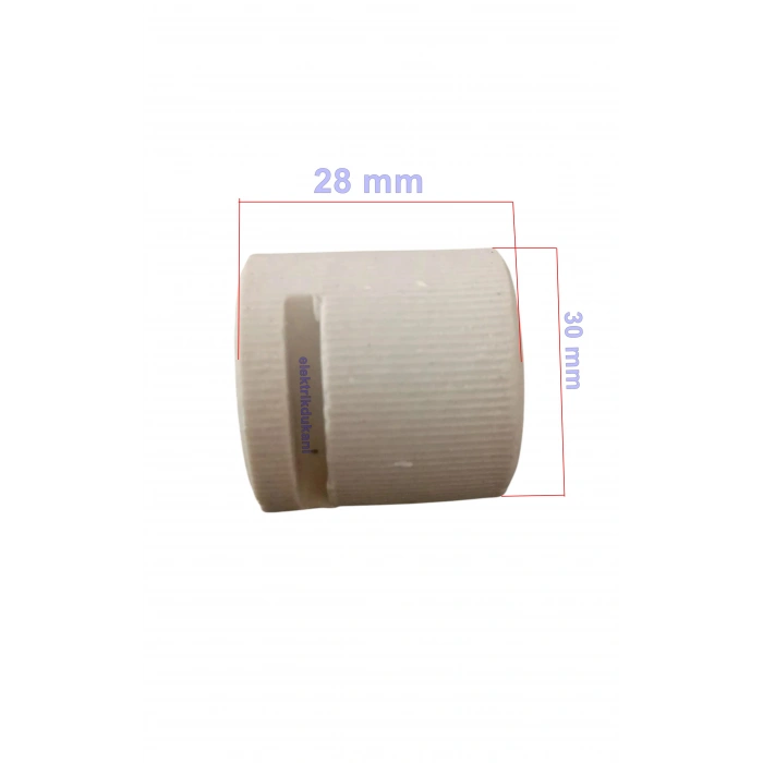 ENDER 23mm Isıtıcı Camı İçin Başlık Ufo Isıtıcı Rezistans Porselen Kafa Taşı