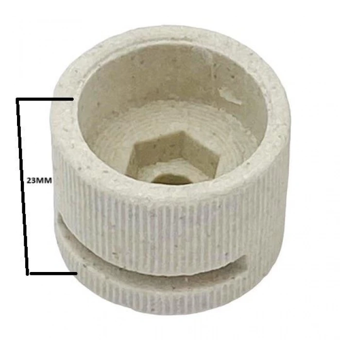 ENDER 23mm Isıtıcı Camı İçin Başlık Ufo Isıtıcı Rezistans Porselen Kafa Taşı