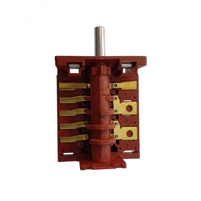 ENDER 6lı Çevirmeli Fırın Anahtarı Sürekli Döner 6 Kademe 5 Kontak