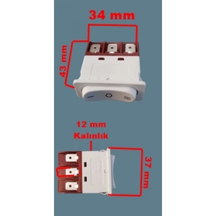 ENDER Arçelik Fırın Anahtarı 1-0-2