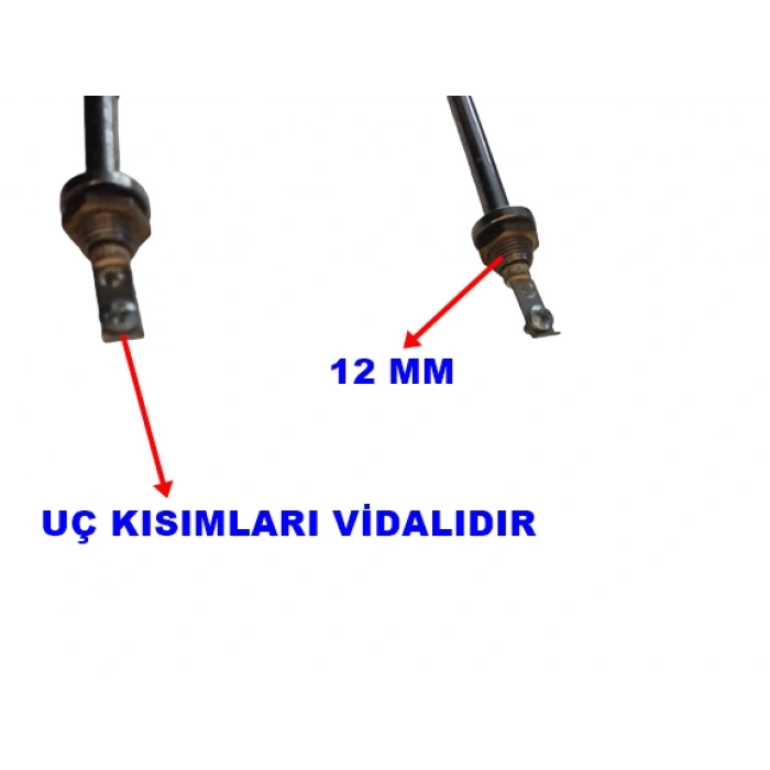 ENDER Benmari 80cm 2500w Rekorlu Düz Rezistans 220V 8.5? Cr-Ni