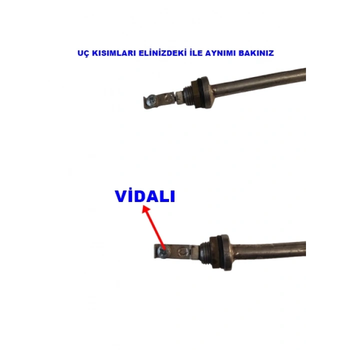 ENDER Benmari 90cm 2500w Rekorlu Düz Rezistans 220V 8.5? Cr-Ni