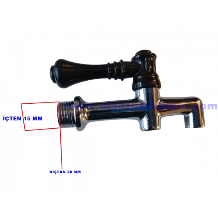 ENDER Büyük Kahveci Kazan Semaver Musluğu (Dıştan Dişli)