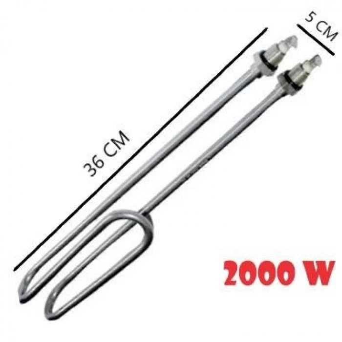 ENDER Kıvrık Model 2000w Semaver Çaymatik Çay Kazanı Rezistansı 220 V 8.5 ? Cr-Ni