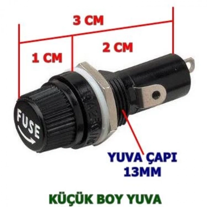 ENDER FUSE CAM SİGORTA YUVASI KÜÇÜK
