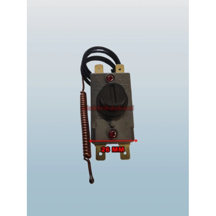 ENDER Gazlı Emniyet Termostadı Sabit 110 Derece 4 Kontaklı