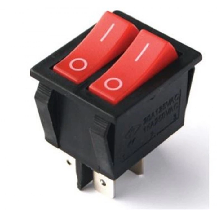 ENDER Kaliteli İkili Işıksız Anahtar 16A (Kaliteli Yüksek Amper 25A)