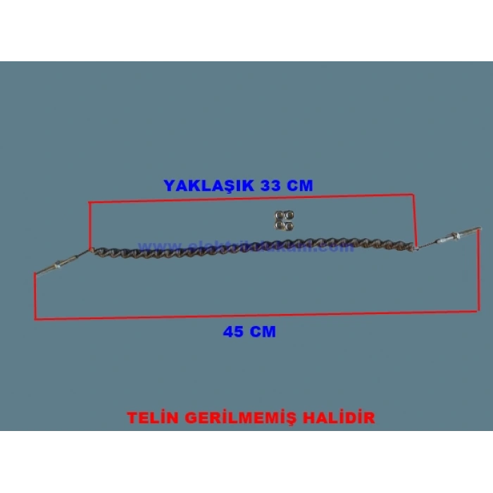ENDER İnfrared Soba Rezistansı Teli Spirali 1500W (Piyasa)