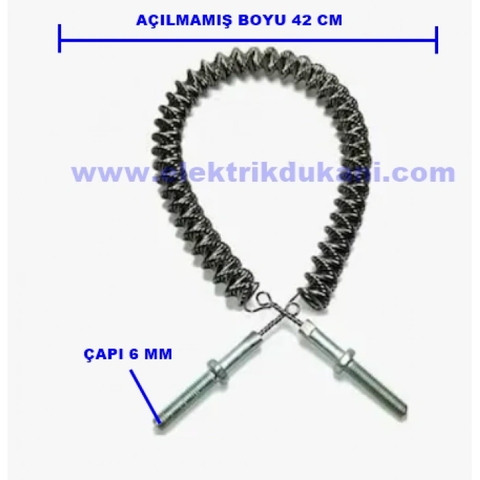 ENDER İnfrared Soba Rezistansı Teli Spirali Norm 2500W (Kaliteli)