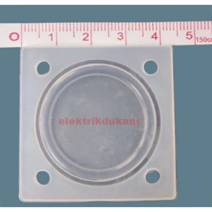 ENDER Kare Slikon Şofben Diyafram Contası