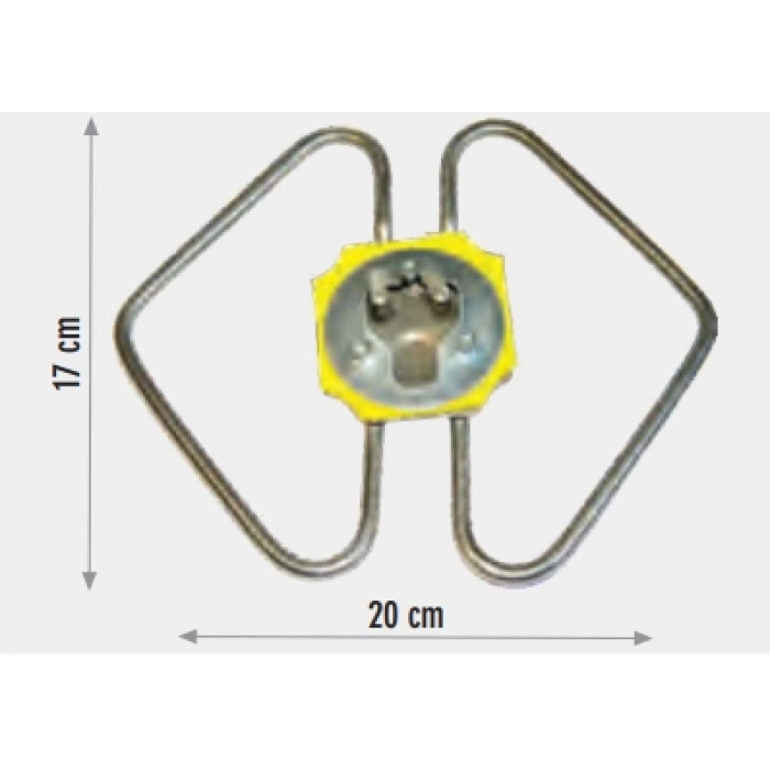 ENDER KELEBEK SEMAVER REZİSTANS 1750 W 220 V 6,5 ?Cr-Ni