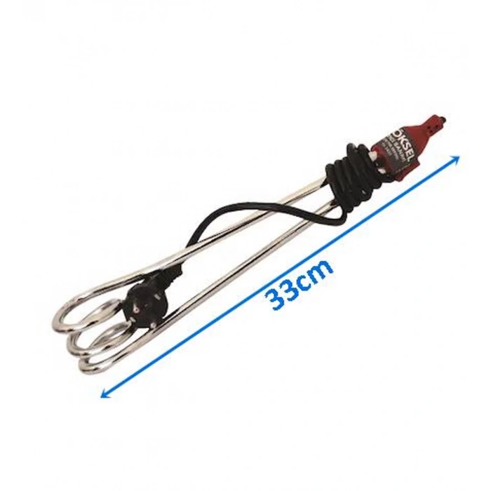 ENDER Kromajlı Daldırma Su Isıtıcısı 1500W  Topraklı (Kaliteli)