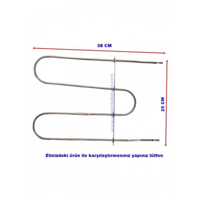 ENDER M TİPİ FIRIN REZİSTANSI 1000W 220V 6,5? Cr-Ni