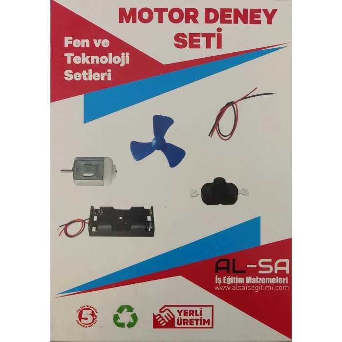 ENDER Motor ve Pervaneli Öğrenci Deney Seti