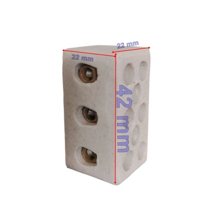 ENDER Porselen Klemens No:2 3Lü 4-6mm