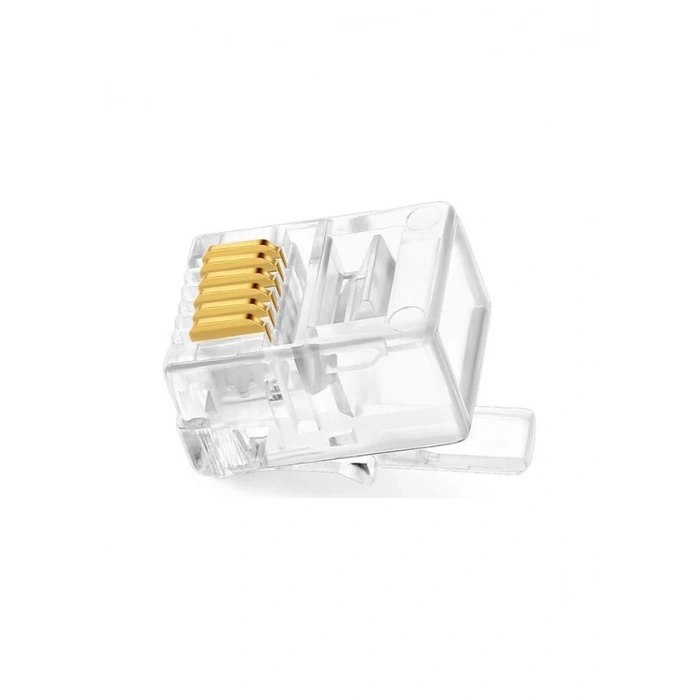 ENDER RJ11 Telefon Jakı Plug 6P 6C (Altı Pin Altı Kontak)