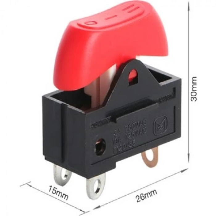 ENDER 0-1-2 KIRMIZI Saç Kurutma Fön Makinesi Anahtarı