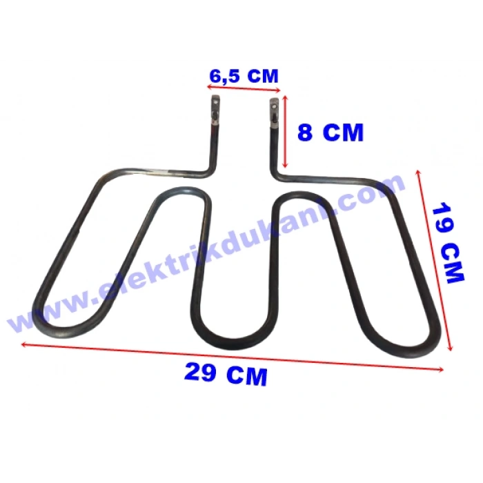 ENDER SANAYİ TİP TOST REZİSTANSI 1250 W 220 V8,5 ? Cr-Ni