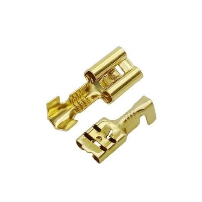 ENDER Sarı Mini Geçmeli Dişi Jak Terminal Küçük 4.8mm