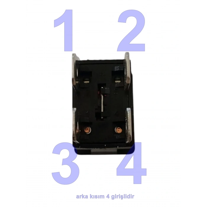 ENDER SÜPÜRGE ANAHTARI 4 GİRİŞ KÜP IŞIKLI