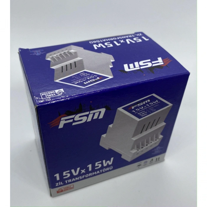 ENDER Trafo 24v 15w Kapı Otomatiği ve Zil Trafosu 24 Volt 15 Watt 24x15 (Transformatör)