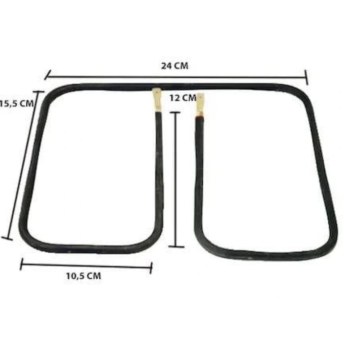 ENDER Uzun Tost Rezistansı 800w 110v 6.5? CR-Nİ Krom