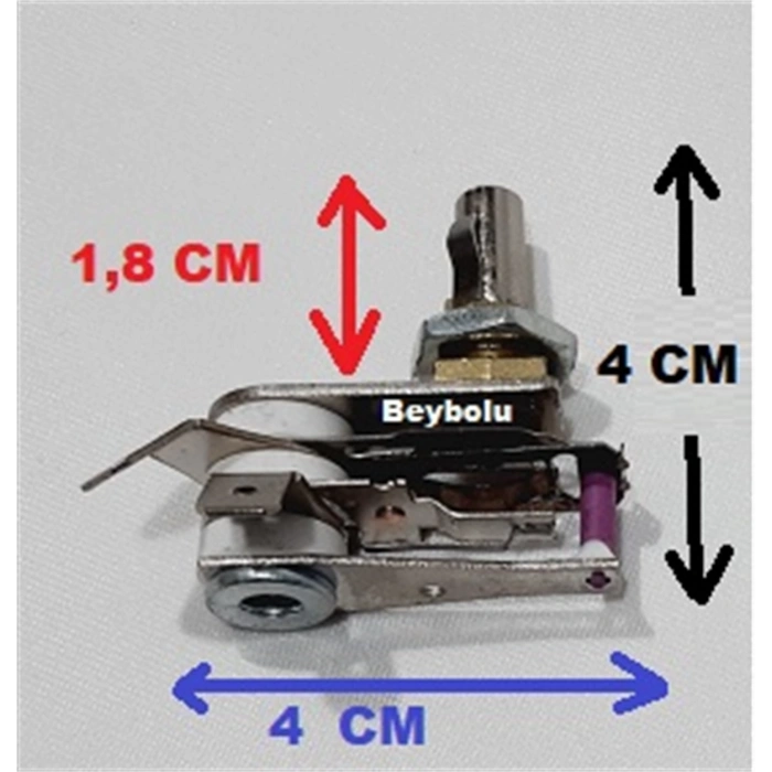 ENDER Vidalı Semaver Termostadı 10A (Mil Boyu : 14 mm)