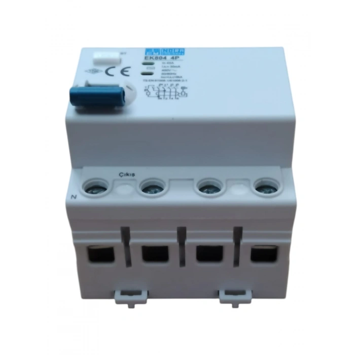 ESEM 4x40A 30mA AC Tip Üç Faz Trifaze Kaçak Akım Koruma Rolesi (NORA)