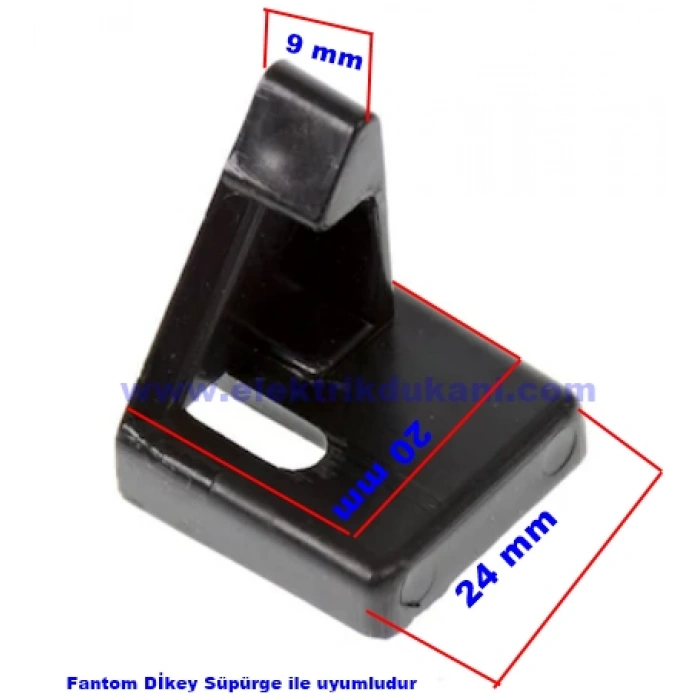 FANTOM Pratik Dik Süpürge Toz Haznesi Alt Kilit (Pratıc P 1200 / Speedy Du 2000)