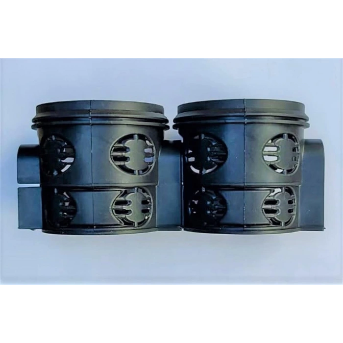 FEPSAN ÇİFT GEÇMELİ DERİN KASA (SİYAH) YENİ