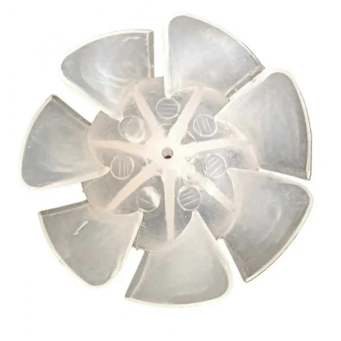 Fön Makinesi Pervanesi Plastik 7 Kanat Şeffaf