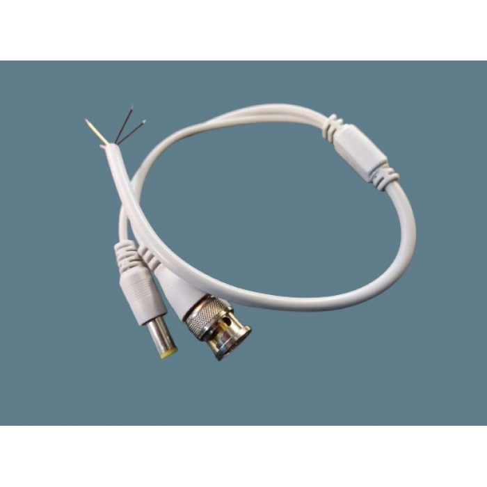 FULLY BNC Fişli Kablo Power Jaklı BNC+DC Power Kablo