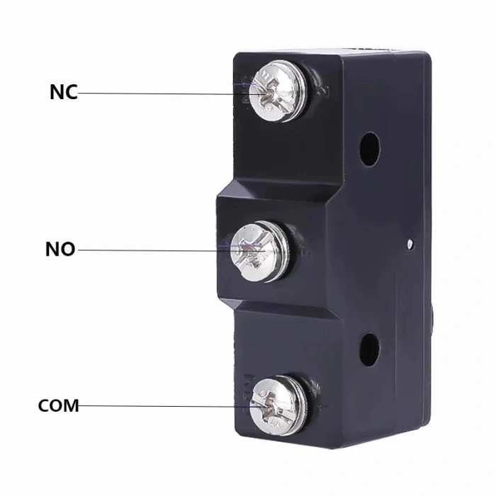 GLORIOUS Kısa Kalın Metal Pimli 1NA + 1NC Makine Pedal Swici Bakalit Gövde Buton (1no 1nc 15 Amper)