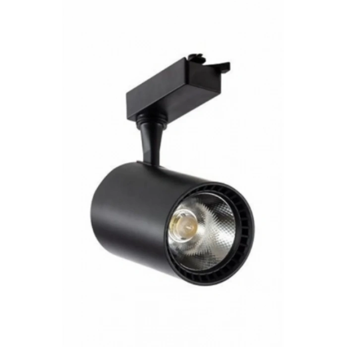 GENEL 30W Led Ray Spot Armatür Siyah 6500K (Plastik Kasa)