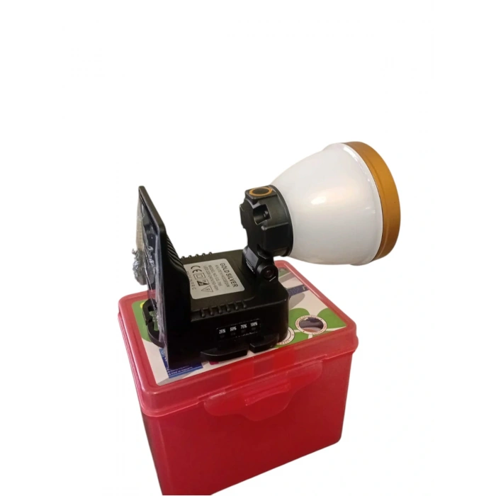 GOLD SILVER Solar Panelli Güneş Enerjili 60 Watt TYP-C Şarjlı Kafa Lambası + Ortam Aydınlatma IP20