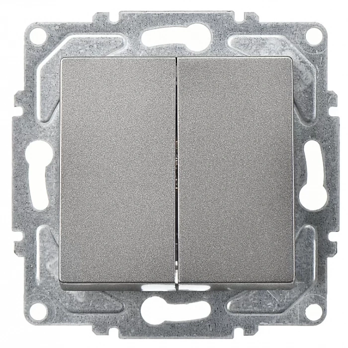 GÜNSAN Eqona Metalik FÜME Komitatör Anahtar Düğme + Mekanizma